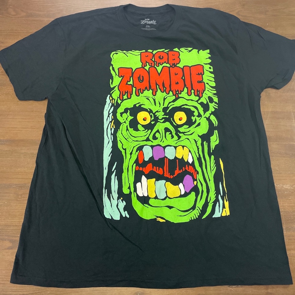 Rob Zombie Tour Shirt double sided size XXL NWOT